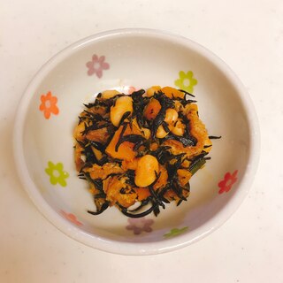 貧血予防に♡ひじきとかぼちゃの甘い煮物